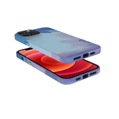 WATERCOLOR - Cover multicolore in TPU con finitura soft touch, bordi anti-scivolo compatibile con Apple iPhone 13 Pro Max