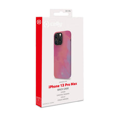 WATERCOLOR - Cover multicolore in TPU con finitura soft touch, bordi anti-scivolo compatibile con Apple iPhone 13 Pro Max