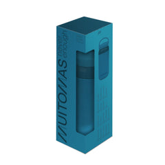 MUITOMAS - Borraccia termica 500ml blu ottanio