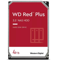 WD RED PLUS NAS HARD DRIVE 3.5" 4TB