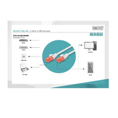 DIGITUS - Cavo patch U/UTP CAT - LSZH