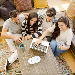 WL2FASTPAD - Caricabatteria wireless 2in1, carica 2 dispositivi, potenza massima 20 Watt, indicatore LED