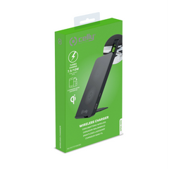 WLFASTSTAND - Caricabatteria wireless con funzione stand, potenza massima 10 Watt, indicatori LED