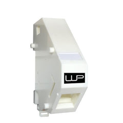 ADATTATORE DIN-RAIL PER MODULI KEYSTONE, IP20, BIANCO