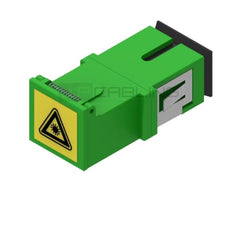 ADATTATORE SC/APC SIMPLEX NO FL.SM VERDE