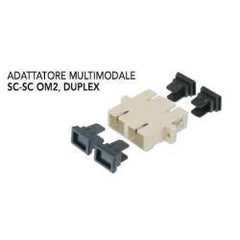 ADATTATORE SC DUPLEX MM BEIGE