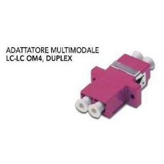ADATTATORE LC DUPLEX MM VIOLA