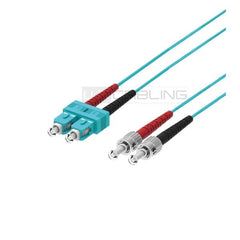 PATCH 2FO OM3 LCD/2ST AQUA 5M