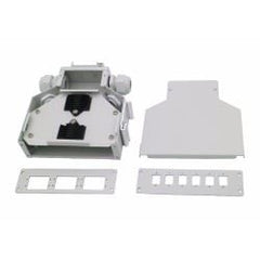 BOX DIN PER 6 LCD/SC O SCD/LCQ BEIGE