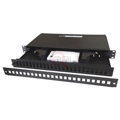 CASSETTO FO 1U PER 24 LCD O 24 SCD NERO
