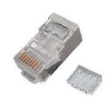 PLUG RJ45S CAT.6 CAVO SOLIDO CF10