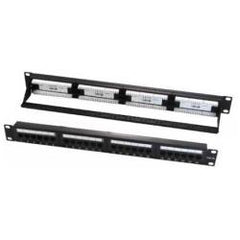 PANN.1U CON 24 RJ45U CAT.6 NERO