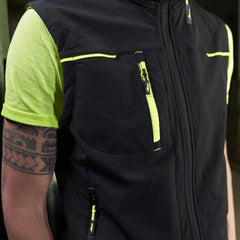GILET SATURN BLACK CARBON - 2XL