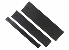 PANNELLO CIECO 1U SENZA VITI NERO