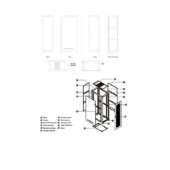 WPN-RSA-42610BS RACK IP20 RSA 42U 600X1000 SMONTATO