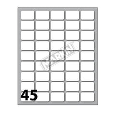 CF450 ETICHETTE 21X14 MM