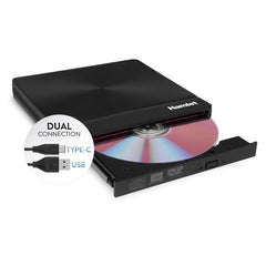 XDVDSLIM3AC - EXT. SLIM USB-C + USB 3.0