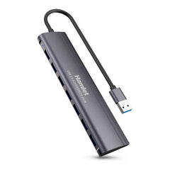 XHUB-07A3 - HUB USB 3.0  7 PORTE ALLUMINIO AUTOALIMENTATO