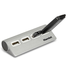 XHUB4020AL  HUB USB 2.0 4 PORTE ALLUMINIO