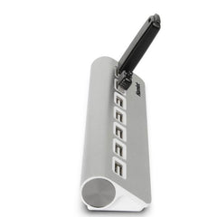 XHUB7020AL  HUB USB 2.0 a 7 PORTE ALLUMINIO