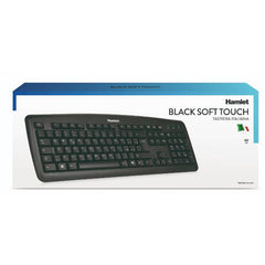 XKKITA2 Tastiera Business Italiana USB Black Soft Touch