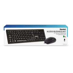 XKKMICEU200 COMBO TASTIERA E MOUSE USB SERIE 200 BUSINESS
