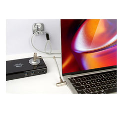 XNBLOCKPLATE PIASTRA CON FORO PER CAVO SICUREZZA