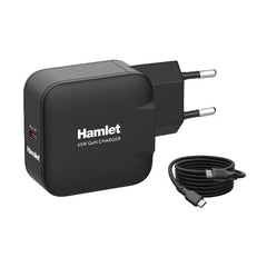 XPDG-65WC20  Alimentatore da parete USB-C Power Delivery 65 Watt con Cavo 2 metri - Tecnologia GaN