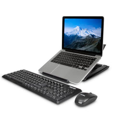 XTMS100KMW Kit Tiramisù Supporto Notebook con Tastiera e Mouse Wireless RF