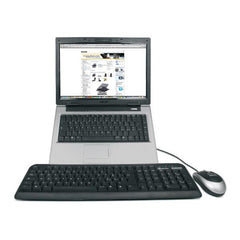 XTMS100KM Kit Tiramisù Supporto per Notebook  con Tastiera Italiana e Mouse USB