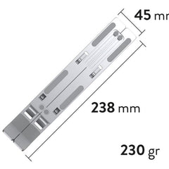 XTMS200A Tiramisù MAX Supporto Laptop Pieghevole in Alluminio 7 livelli