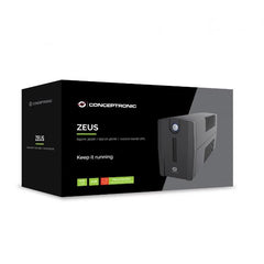 UPS 850VA 480W, Schuko x 2, HID USB, RJ45 In/Out, AVR
